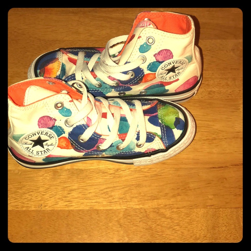 Girls Chuck Taylor Paint Splatter Hightops